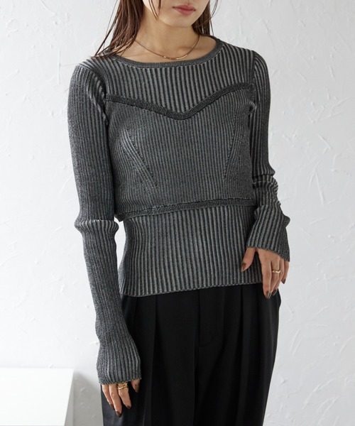 【TODAYFUL】リブニットビスチェ/Cグレー 楽天市場】【即日出荷】TODAYFUL トゥデイフル Rib Knit Bustier☆ 24