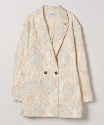 JEANASIS | ダマスクジャガードテーラードジャケット/147804(テーラードジャケット)