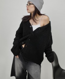 【UNISEX/ユニセックス】KOOKY'Nモヘアライクカーディガン