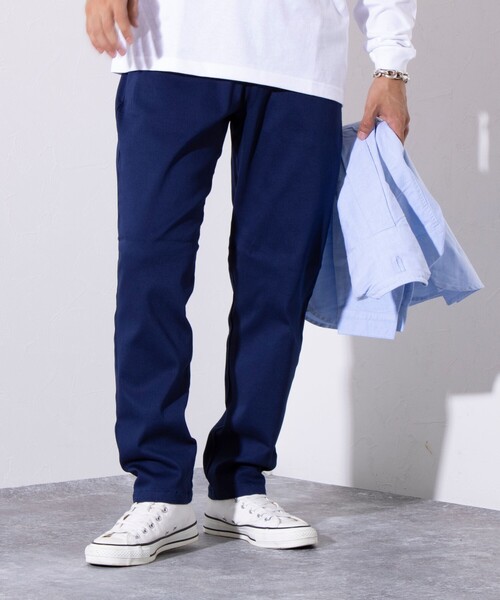 GLOSTER(グロスター)の「【GLOSTER/グロスター】Miracle shape ウエストゴム イージーパンツ(その他パンツ・メンズ・ブルー/チャコールグレー/ブラック/ベージュ・XL/L/M/S)」の4枚目の写真