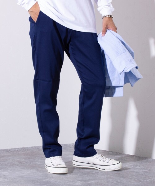 GLOSTER(グロスター)の「【GLOSTER/グロスター】Miracle shape ウエストゴム イージーパンツ(その他パンツ・メンズ・ブルー/チャコールグレー/ブラック/ベージュ・XL/L/M/S)」の8枚目の写真