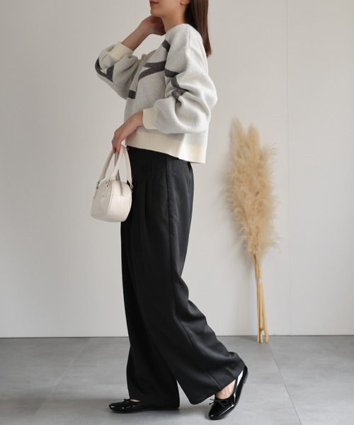 model：162cm 着用サイズ：F