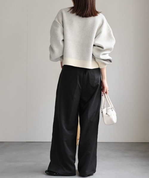 model：162cm 着用サイズ：F