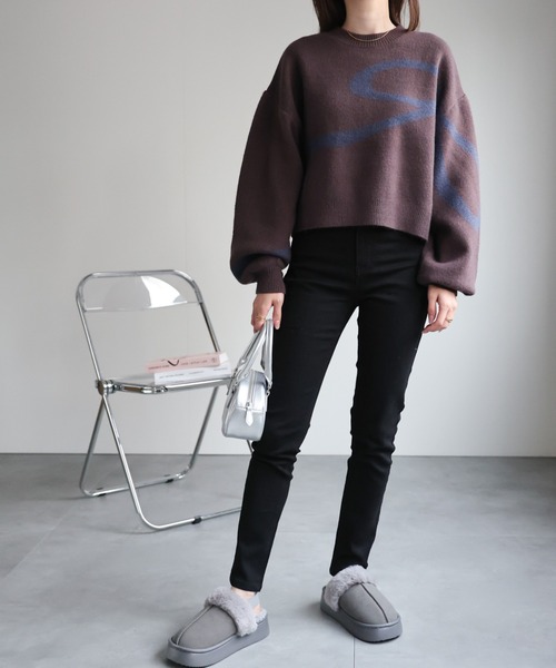 model：162cm 着用サイズ：F