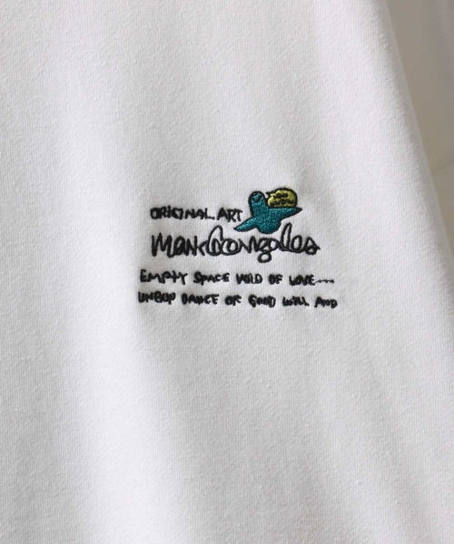 Mark Gonzales（マーク・ゴンザレス）の「MARK GONZALES ARTWORK COLLECTION/マークゴンザレス 別注 ワンポイント刺繍 バックプリント 袖プリント オーバーサイズ 裏起毛 トレーナー スウェット レディース メンズ（スウェット・メンズ・アッシュグレー/ブラック系その他/ホワイト系その他2/ブラック/グレー系その他/ブラック系その他2/グレー系その他2/ホワイト/ホワイト系その他/ブラック系その他3/ホワイト系その他3/ブラック系その他4/ホワイト系その他4・M/L/XL）」の20枚目の写真