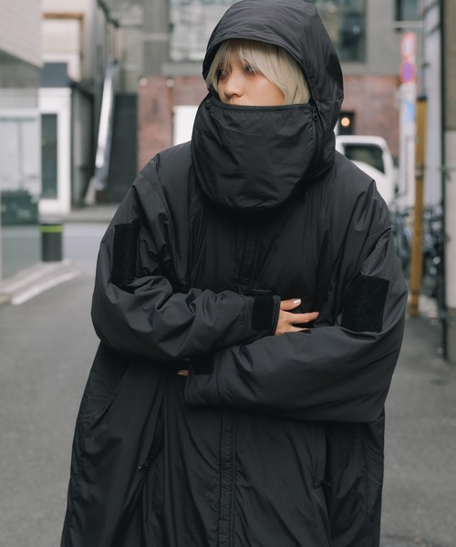 WILD THINGS（ワイルドシングス）の「WILD THINGS/ワイルドシングス OVER TRANSPORT PARKA オーバートランスポートパーカー（ダウンジャケット/コート・メンズ・ブラック・L/M）」の3枚目の写真