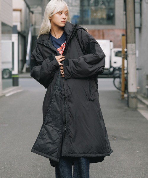 WILD THINGS（ワイルドシングス）の「WILD THINGS/ワイルドシングス OVER TRANSPORT PARKA オーバートランスポートパーカー（ダウンジャケット/コート・メンズ・ブラック・L/M）」の7枚目の写真