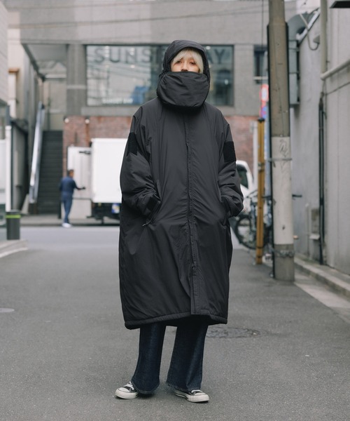 WILD THINGS（ワイルドシングス）の「WILD THINGS/ワイルドシングス OVER TRANSPORT PARKA オーバートランスポートパーカー（ダウンジャケット/コート・メンズ・ブラック・L/M）」の11枚目の写真