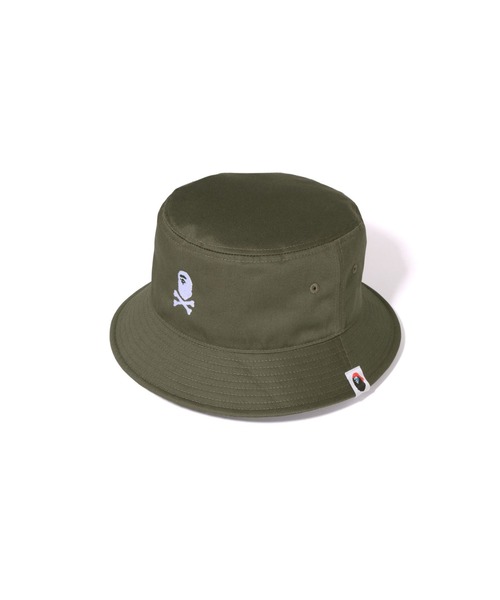 A BATHING APE アベイシングエイプ ハット APE CROSSBONE BUCKET HAT（ハット）｜A BATHING APE（ア