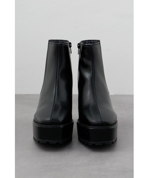 AZUL by moussy(アズールバイマウジー)の「ラギッドソールブーツ(ブーツ・レディース・ブラウン/ブラック・LL/LARGE/MEDIUM/SMALL)」の7枚目の写真