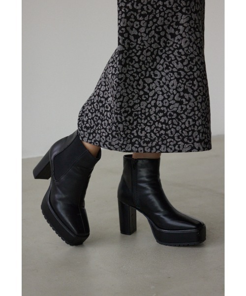 AZUL by moussy(アズールバイマウジー)の「ラギッドソールブーツ(ブーツ・レディース・ブラウン/ブラック・LL/LARGE/MEDIUM/SMALL)」の22枚目の写真