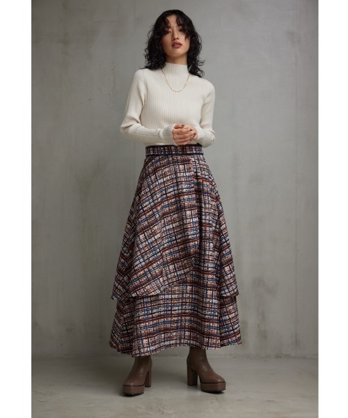 AZUL by moussy(アズールバイマウジー)の「ラギッドソールブーツ(ブーツ・レディース・ブラウン/ブラック・LL/LARGE/MEDIUM/SMALL)」の21枚目の写真