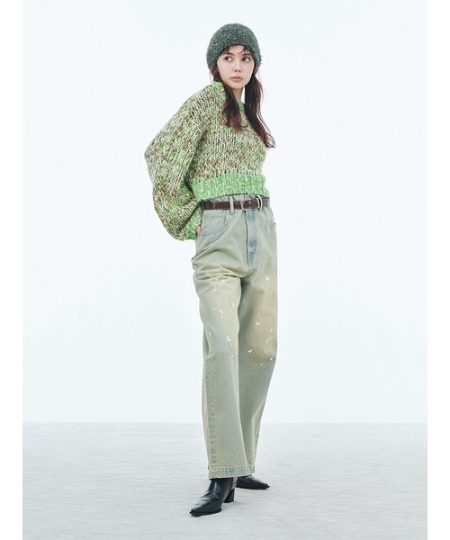 LILY BROWN(リリーブラウン)の「チェーンバックルベルト(ベルト・レディース・ブラック/ワインレッド/ブラウン・FREE)」の4枚目の写真