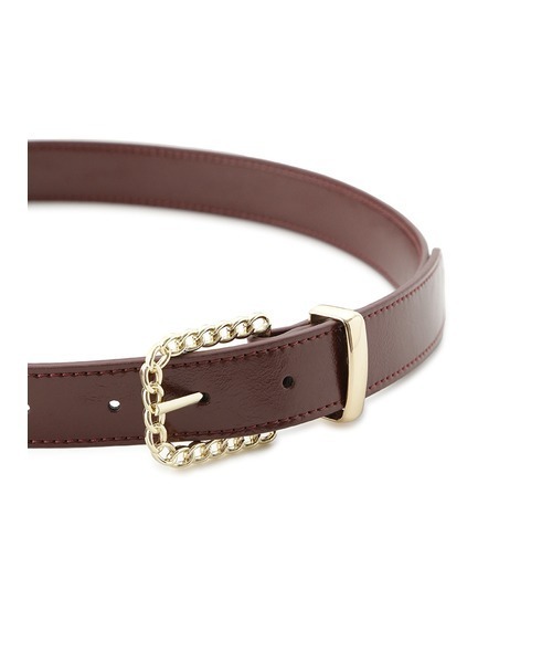 LILY BROWN(リリーブラウン)の「チェーンバックルベルト(ベルト・レディース・ブラック/ワインレッド/ブラウン・FREE)」の13枚目の写真