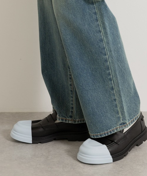 CAMPER（カンペール）の「CAMPER　Junction Moccasin（ドレスシューズ・レディース・ブラック・39/38/37）」の10枚目の写真