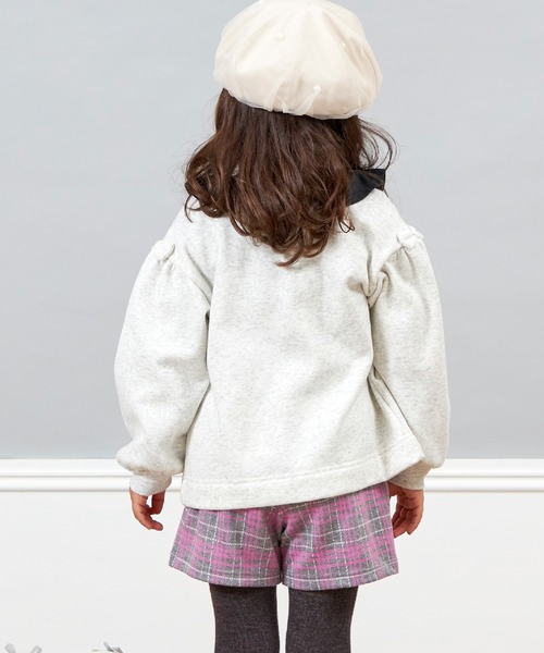 KP（ケーピー）の「スカラップポケット裏シャギージップアップ(90～140)（その他トップス・キッズ・レッド/ブラック/オートミール・90cm/100cm/110cm/120cm/130cm/140cm）」の4枚目の写真