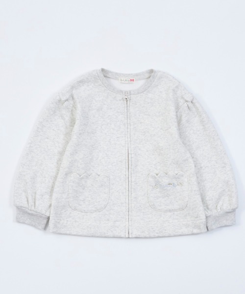 KP（ケーピー）の「スカラップポケット裏シャギージップアップ(90～140)（その他トップス・キッズ・レッド/ブラック/オートミール・90cm/100cm/110cm/120cm/130cm/140cm）」の15枚目の写真