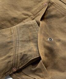 RRL（ダブル アール エル）の「フリースカラー ブラウン デニム