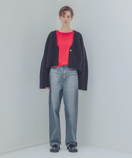 【セール】YANUK / JOAN loose straight(ルーズストレートワイドデニム)（デニムパンツ）｜YANUK（ヤヌーク）