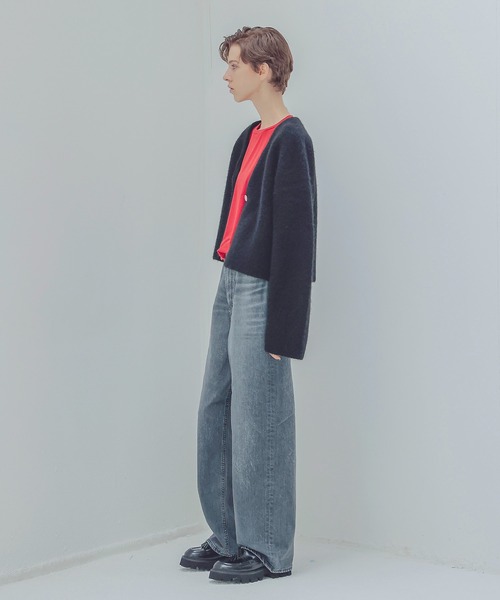 【セール】YANUK / JOAN loose straight(ルーズストレートワイドデニム)（デニムパンツ）｜YANUK（ヤヌーク）