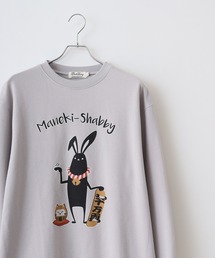 SHABBY シャビ 裏毛クルーネックスウェット unisex