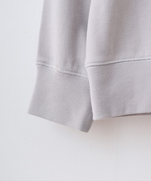 FUNALIVE（ファンアライブ）の「SHABBY シャビ 裏毛クルーネックスウェット unisex（スウェット・メンズ・ブラウン/グリーン/ホワイト系その他/ブラック/グレー系その他/ブラウン系その他/グレー/ホワイト系その他2/アイボリー・L/S/XL/M）」の11枚目の写真