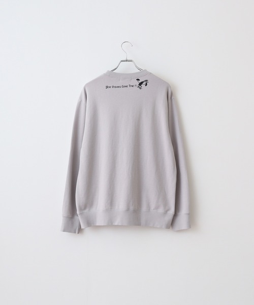 FUNALIVE（ファンアライブ）の「SHABBY シャビ 裏毛クルーネックスウェット unisex（スウェット・メンズ・ブラウン/グリーン/ホワイト系その他/ブラック/グレー系その他/ブラウン系その他/グレー/ホワイト系その他2/アイボリー・L/S/XL/M）」の13枚目の写真