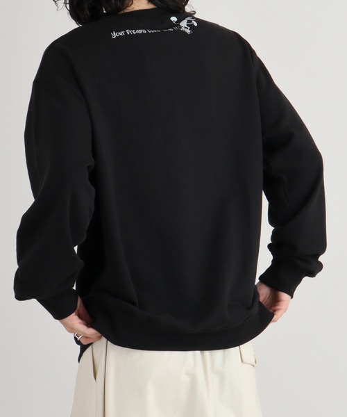 FUNALIVE（ファンアライブ）の「SHABBY シャビ 裏毛クルーネックスウェット unisex（スウェット・メンズ・ブラウン/グリーン/ホワイト系その他/ブラック/グレー系その他/ブラウン系その他/グレー/ホワイト系その他2/アイボリー・L/S/XL/M）」の22枚目の写真