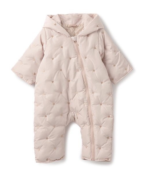 [MONCLER]未着用　ハンガー付　キルティング　カバーオール　ジャンプスーツ セール】【GIRLS】モチーフキルトジャンプスーツ（カバーオール
