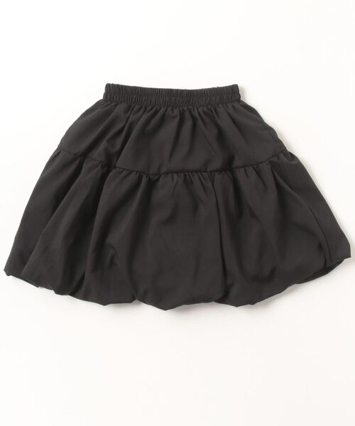 WESTSEA(ウエストシー)の「フロントリボン バルーンフレアミニスカート(インナーパンツ付き)(スカート・レディース・ブラック/グレー/ホワイト・M/L)」の9枚目の写真