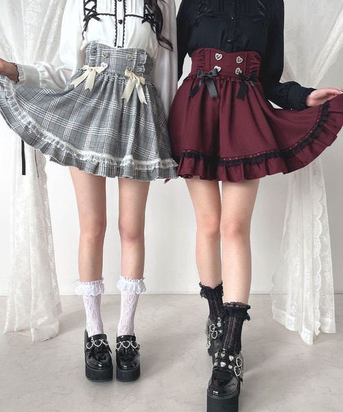 DEARMYLOVE ハートリボンスカートビキニ ハートリボンスカートビキニ – レディースファッション通販の夢