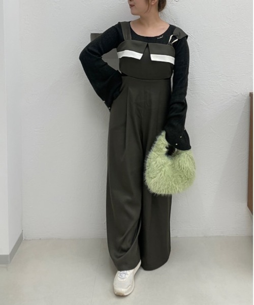 kutir（クティール）の「kutirlune／ファーバッグ（ハンドバッグ・レディース・グリーン/ライトグレー/ピンク/ブラウン/ベージュ/オフホワイト/ブルー/ブラック・FREE）」の11枚目の写真