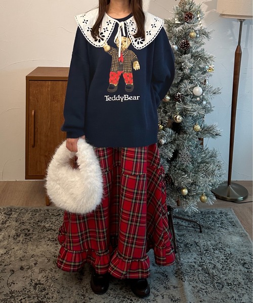 kutir（クティール）の「kutirlune／ファーバッグ（ハンドバッグ・レディース・グリーン/ライトグレー/ピンク/ブラウン/ベージュ/オフホワイト/ブルー/ブラック・FREE）」の22枚目の写真