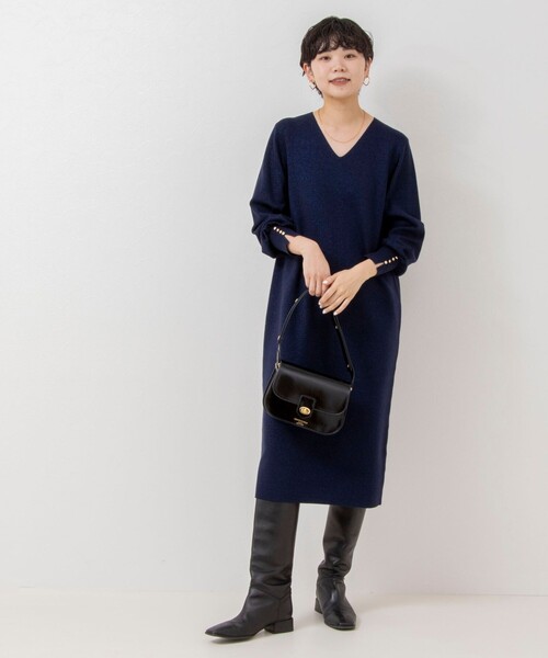 NOLLEY'S Sophi（ノーリーズソフィ）の「《手洗い可能》ラメ総針V