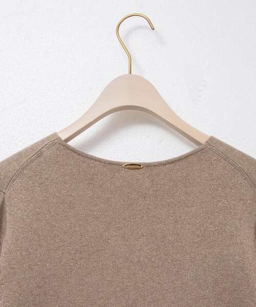 《手洗い可能》ラメ総針Vネックコクーンワンピース（ワンピース）｜NOLLEY'S Sophi（ノーリーズソフィ）