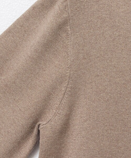 《手洗い可能》ラメ総針Vネックコクーンワンピース（ワンピース）｜NOLLEY'S Sophi（ノーリーズソフィ）