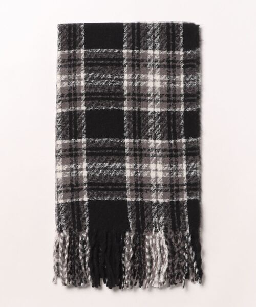 RATTLE TRAP（ラトルトラップ）の「マフラー（マフラー・メンズ・ブラック系/ネイビー系・FREE）」の4枚目の写真