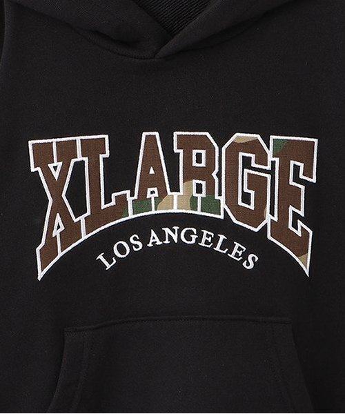 XLARGE KIDS（エクストララージキッズ）の「カモロゴパーカー（パーカー・キッズ・グリーン/ブラック/トップグレー・140cm/130cm/120cm/100cm/110cm/90cm/80ｃｍ）」の11枚目の写真