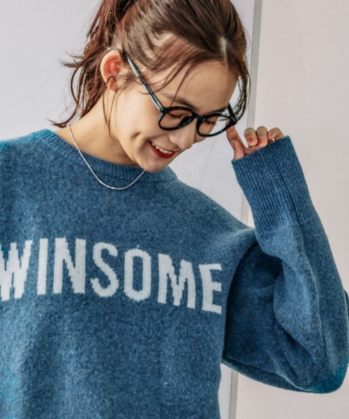 GLOBAL WORK（グローバルワーク）の「フワフワHugmeロゴプルオーバー