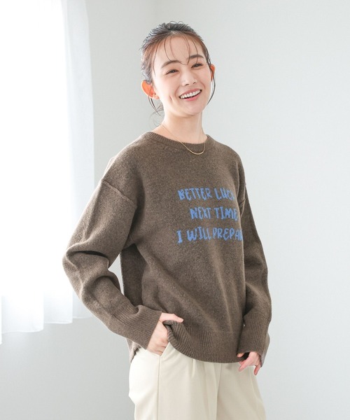 5W ゴワット ファイブダブル Hifudo フード付きプルオーバー セール】フワフワHugmeロゴプルオーバー/147156（ニット