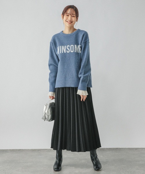 セール】フワフワHugmeロゴプルオーバー/147156（ニット/セーター