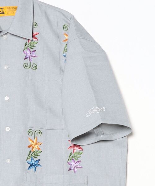 FAT(エフエイティー)の「NEEDOWER(シャツ/ブラウス・メンズ・ブラック/グレー/ベージュ・TITCH(M)/SKINNY(L)/FAT(XL)/JUMBO(XXL))」の4枚目の写真
