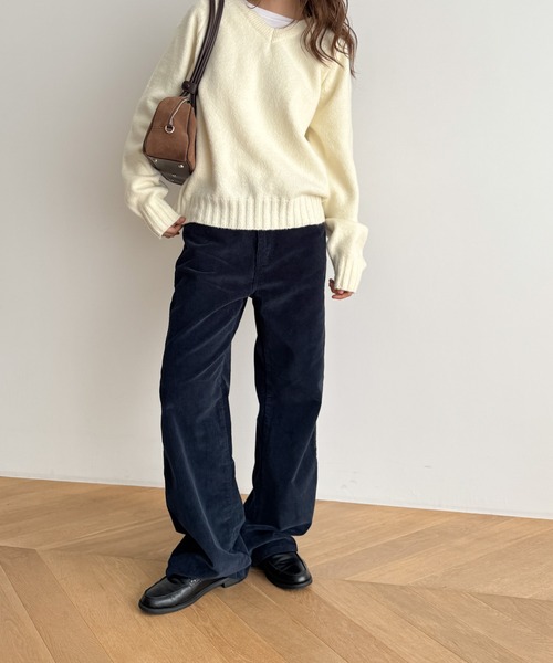 El mar コーデュロイワイドパンツ CANAL JEAN｜El mar コーデュロイワイドパンツ | Rakuten Fashion(楽天