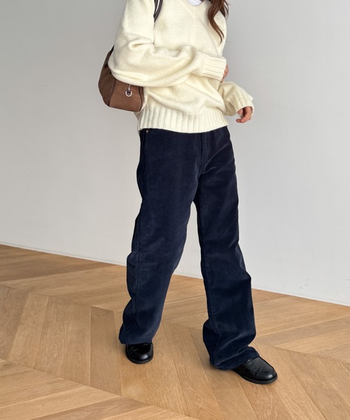 CANAL JEAN（キャナルジーン）の「El mar コーデュロイストレート