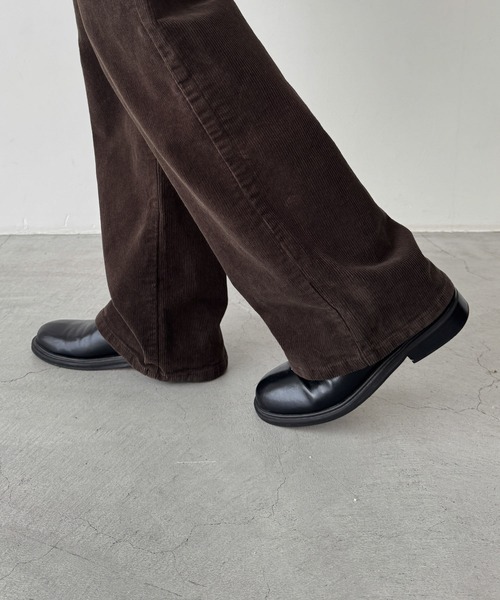 CANAL JEAN（キャナルジーン）の「El mar　コーデュロイストレートパンツ（その他パンツ・レディース・ブラウン/ネイビー/クリーム・SMALL/MEDIUM）」の14枚目の写真