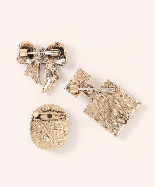 styiro（スタイロ）の「【人気アイテムランキング1位獲得！】アンティークビジューブローチセット（ブローチ/コサージュ・レディース・ゴールド系4/ゴールド系2/ゴールド系3/ゴールド/ゴールド系5/ゴールド系9/ゴールド系1/ゴールド系8/ゴールド系7/ゴールド系6・FREE）」の16枚目の写真