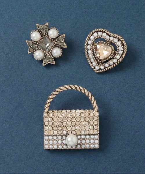 styiro（スタイロ）の「【人気アイテムランキング1位獲得！】アンティークビジューブローチセット（ブローチ/コサージュ・レディース・ゴールド系4/ゴールド系2/ゴールド系3/ゴールド/ゴールド系5/ゴールド系9/ゴールド系1/ゴールド系8/ゴールド系7/ゴールド系6・FREE）」の9枚目の写真