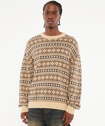 Guess(QX)GUESS Originals Fairisle Sweater jbg Z[^[(jbg/Z[^[)