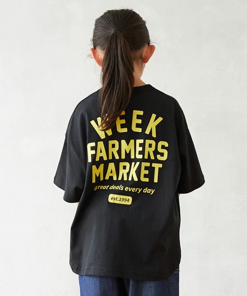 FOV(フォブ)の「FOV/フォブ WEEK 6分袖Tシャツ(Tシャツ/カットソー・キッズ・ブラック/ホワイト系その他2/ホワイト・M/L/XL/S)」の3枚目の写真