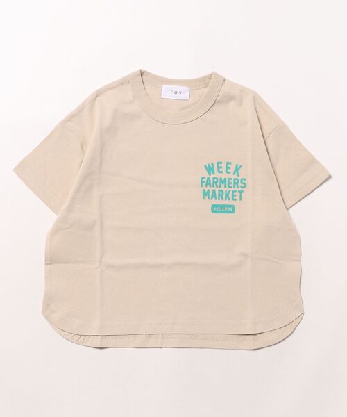 FOV(フォブ)の「FOV/フォブ WEEK 6分袖Tシャツ(Tシャツ/カットソー・キッズ・ブラック/ホワイト系その他2/ホワイト・M/L/XL/S)」の12枚目の写真